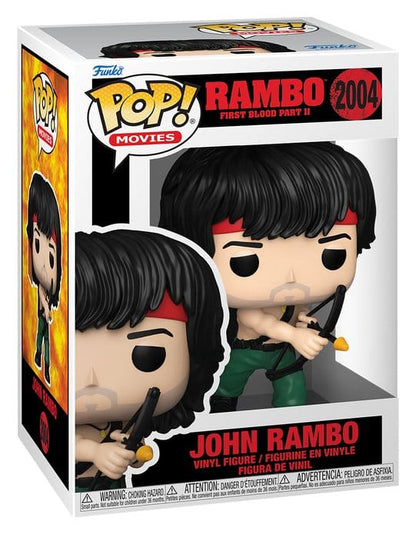 Rambo POP! Movies Vinylfiguur John Rambo met strik 9 cm