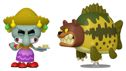 SpongeBob SquarePants POP! Animatie vinylfiguur 2-pack Octo & Zeebeer 9 cm