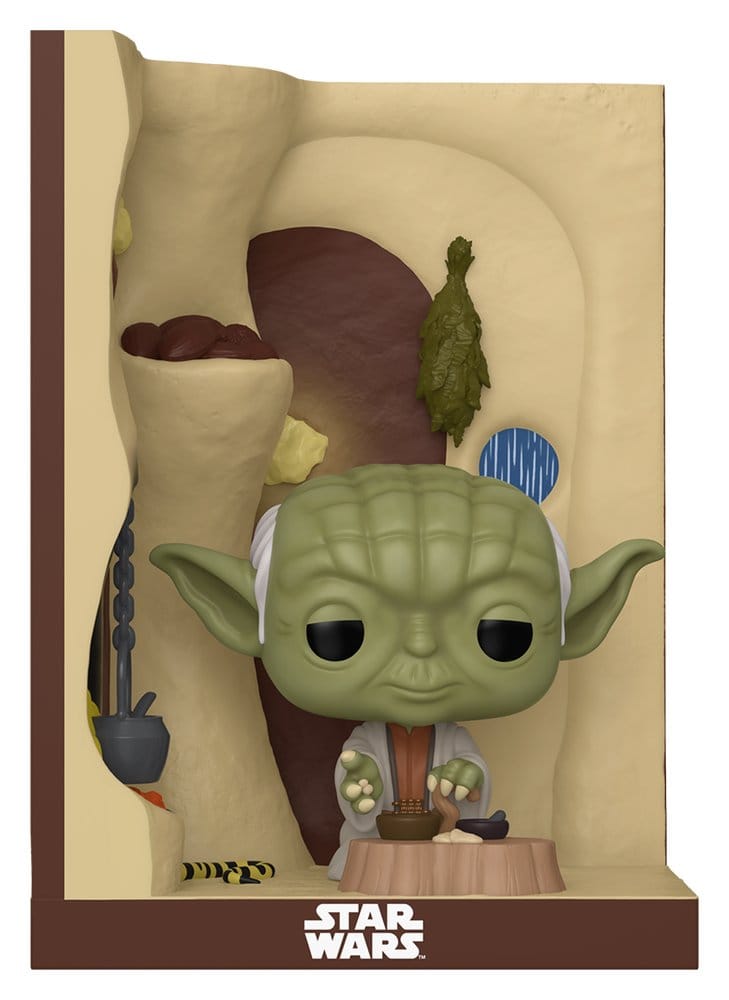 Star Wars POP! Nooks Vinylfiguur Yoda's Hutt 9 cm