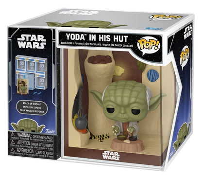 Star Wars POP! Nooks Vinylfiguur Yoda's Hutt 9 cm