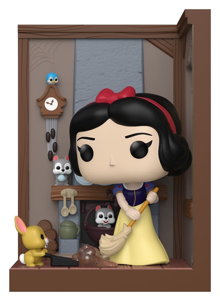 Sneeuwwitje POP! Nooks Vinylfiguur Dwergenhuis 9 cm