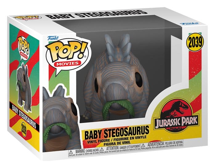 Jurassic Park POP! Movies Vinylfiguur Baby Stegosaurus 9 cm