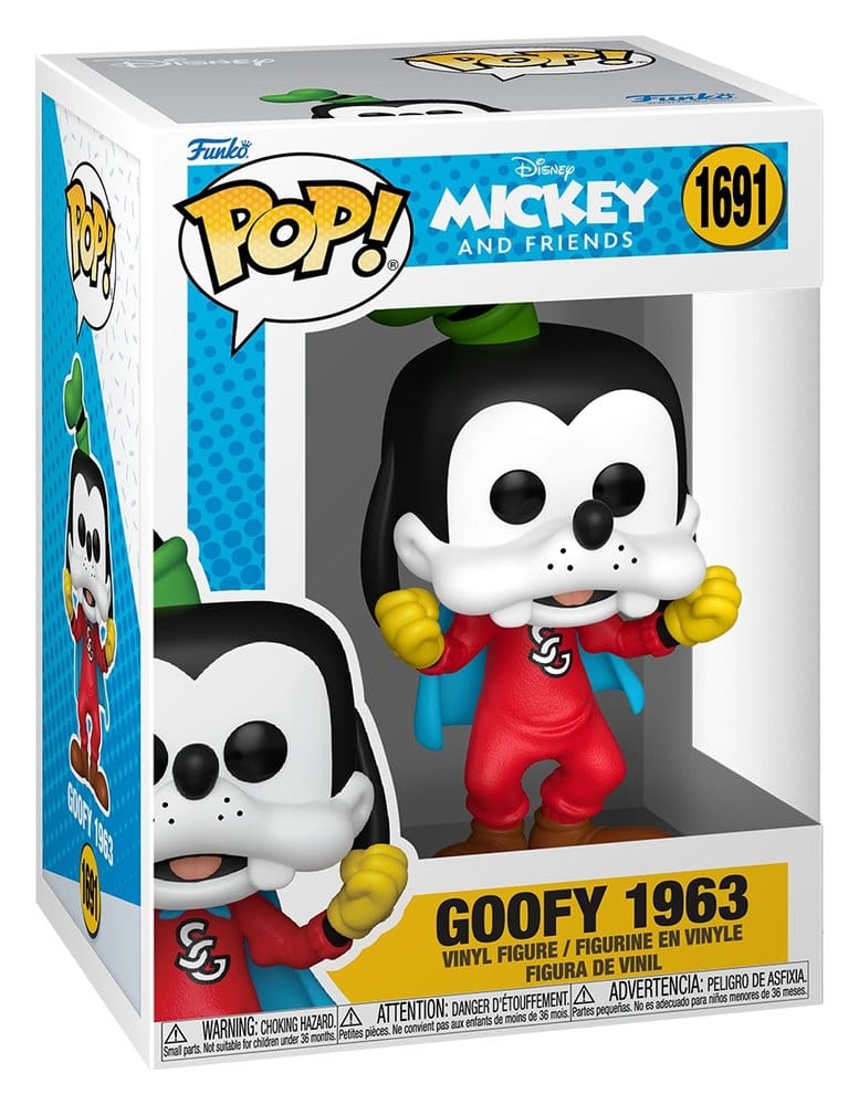 Mickey en zijn vrienden POP! Vinylfiguur Goofy 1963 9 cm