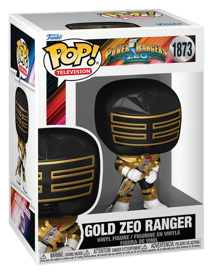 Power Rangers Zeo POP! Movies Vinylfiguren Zeo Ranger Goud 9 cm