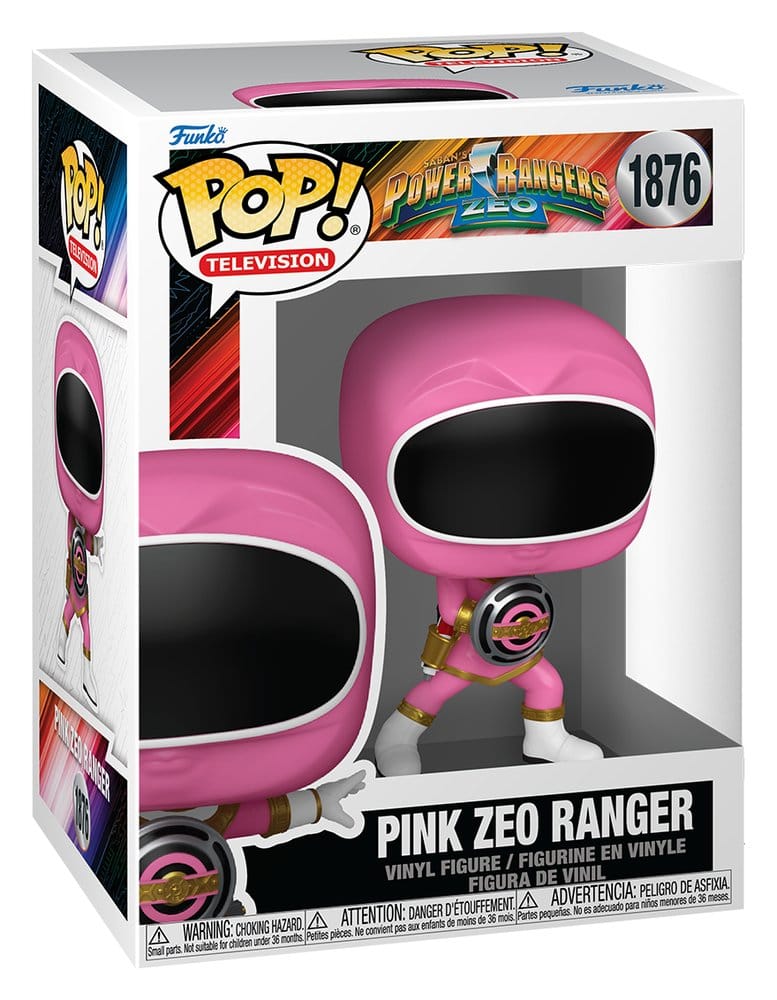Power Rangers Zeo POP! Movies Vinylfiguren Zeo Ranger Roze 9 cm