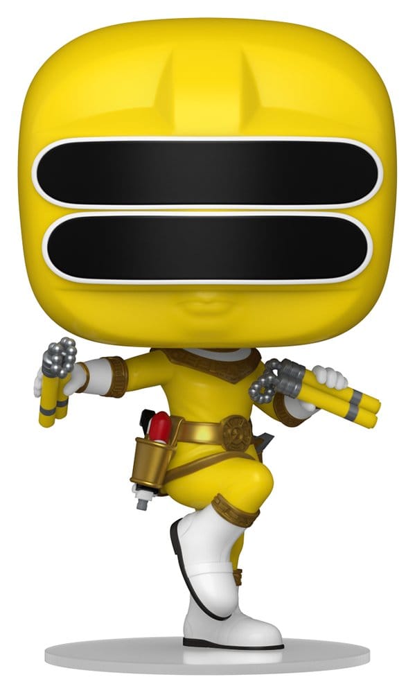 Power Rangers Zeo POP! Movies Vinylfiguren Zeo Ranger Geel 9 cm