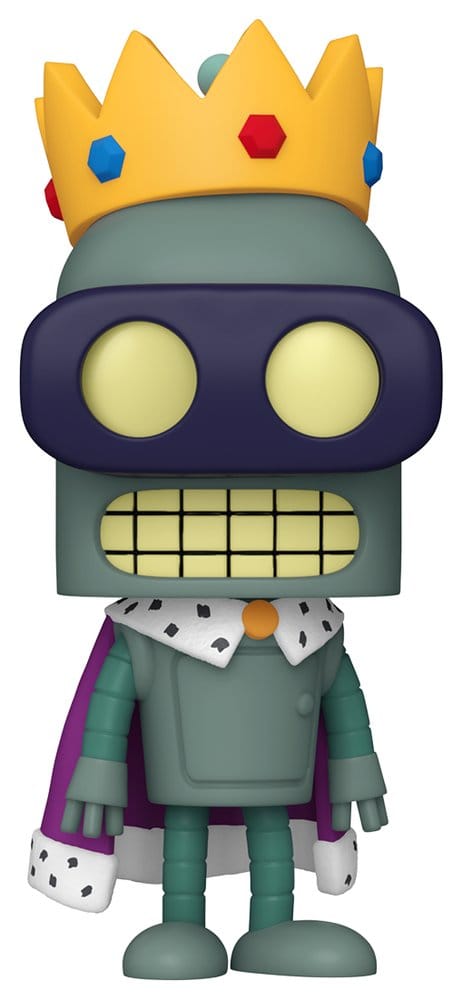 Futurama-pop! Animatie vinylfiguur Super King Bender 9 cm