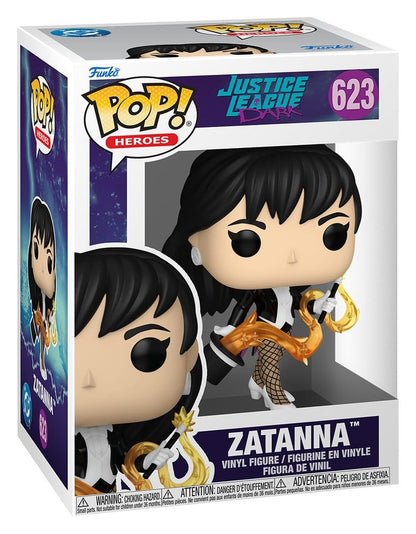 Justice League Donkere POP! Heroes Vinylfiguren Zatanna 9 cm