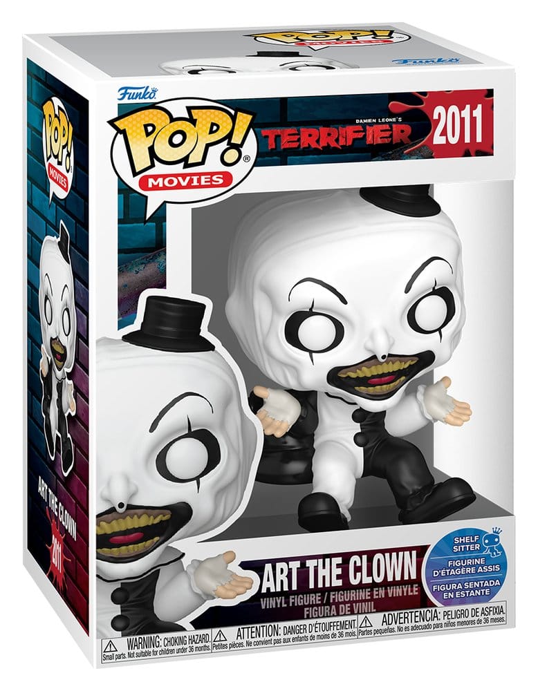 Beangstigende POP! Films Vinylfiguur Art the Clown (Horror Sitters) 9 cm