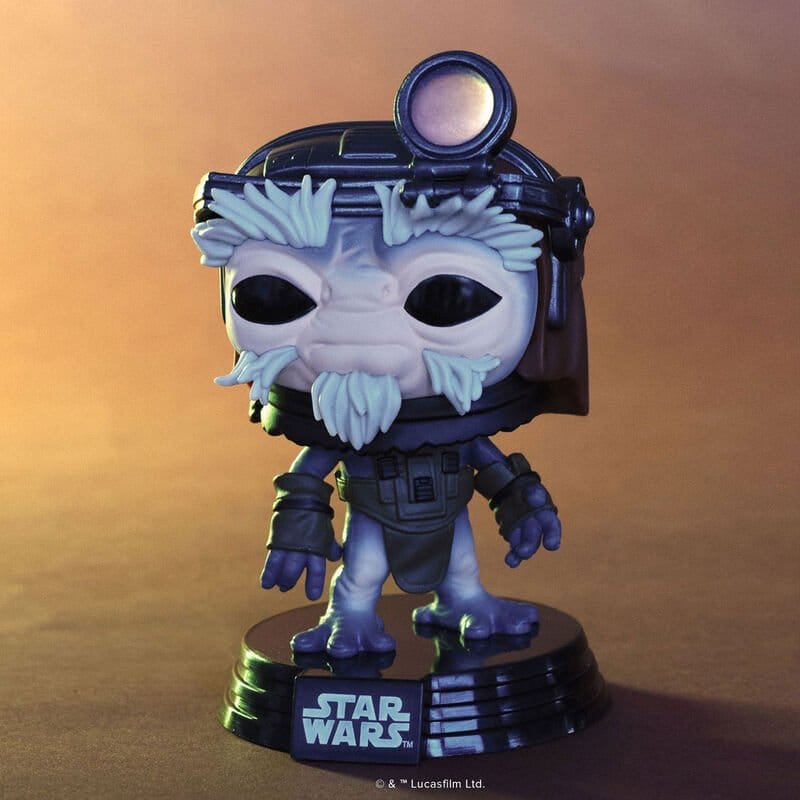 Star Wars: Mandalorian & Grogu POP! Vinylfiguur Clang met hoofdstel 9 cm