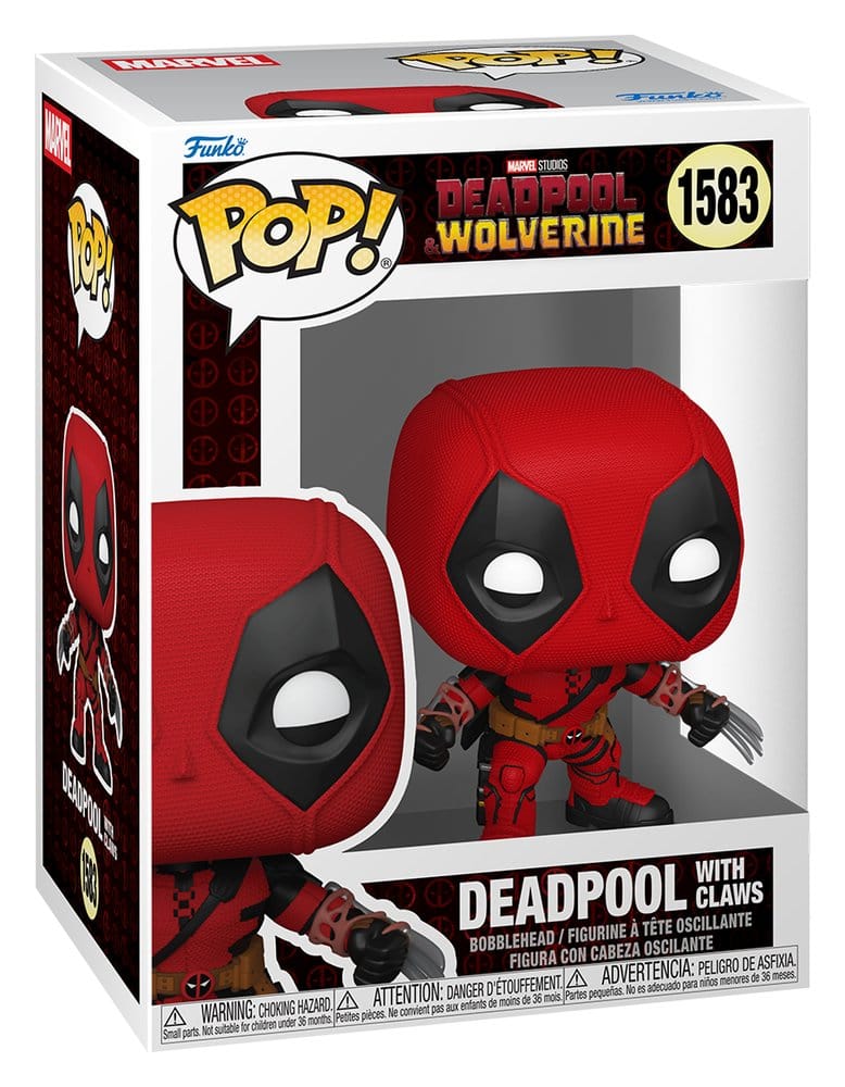 Deadpool & Wolverine POP! Vinylfiguur Deadpool met klauwen 9 cm