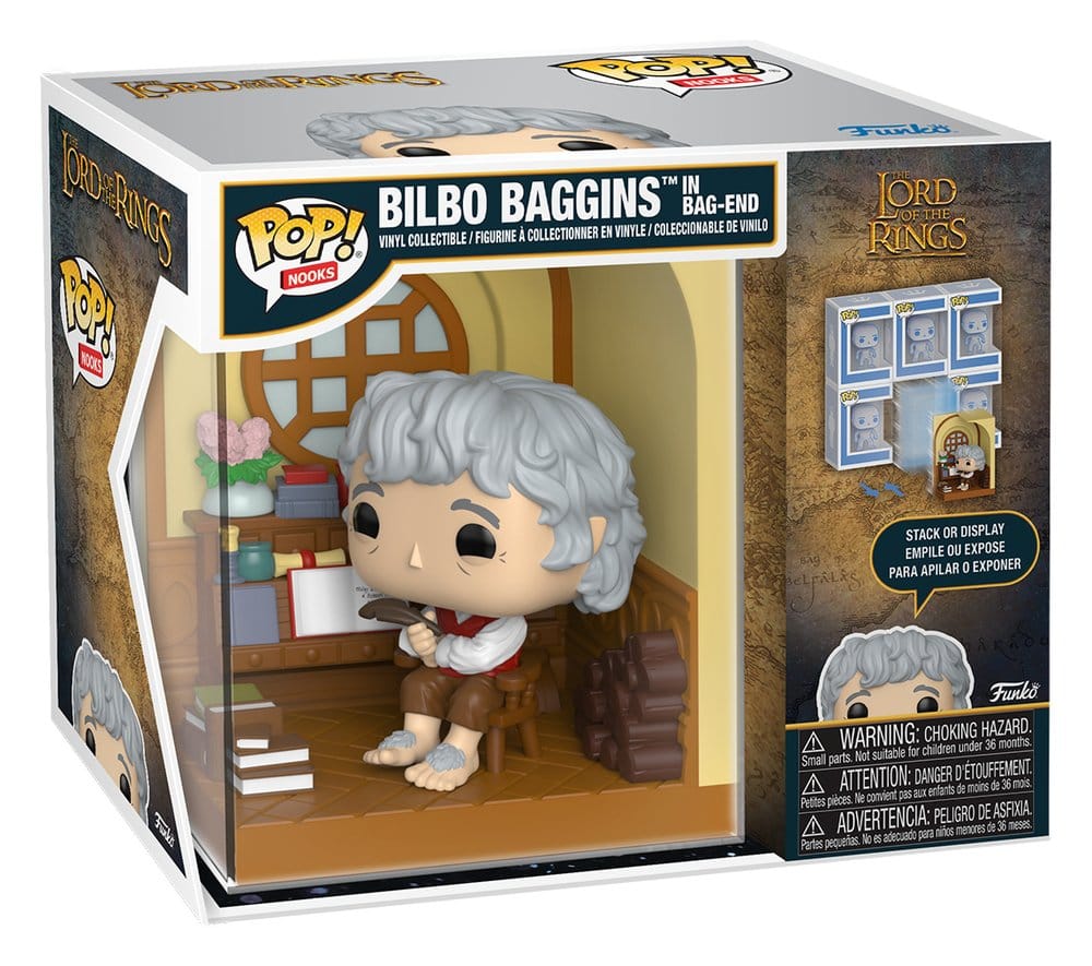 Lord of the Rings-POP! Hoeken vinyldiorama Bilbo Baggins
