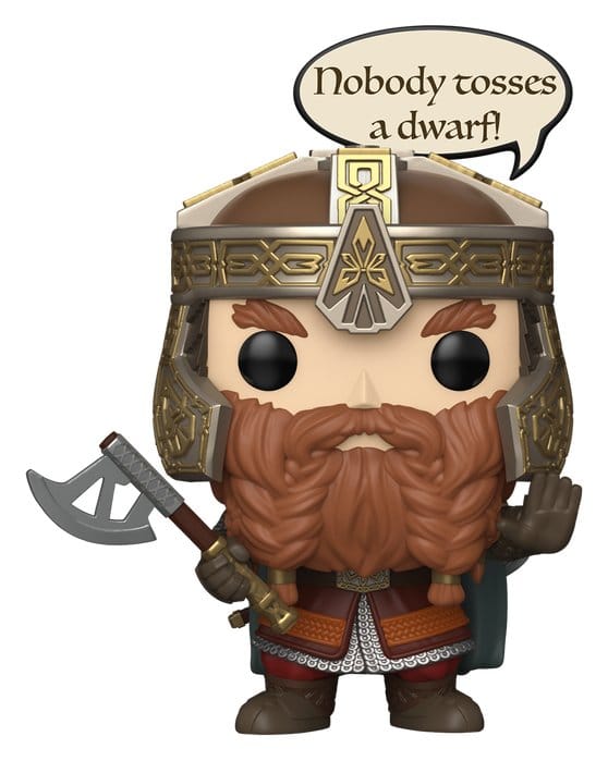 De Lord of the Rings-POP! Vinylfiguur Gimli 9 cm
