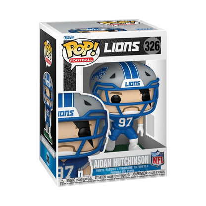 NFL: Legendes POP! Sportvinylfiguur Leeuwen - Aidan Hutchinson (thuis) 9 cm