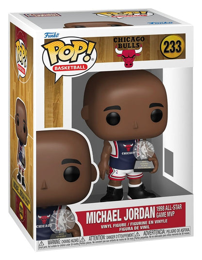 NBA-legendes POP! Sportvinylfiguur Bulls - Michael Jordan (1998 ASG MVP) 9 cm