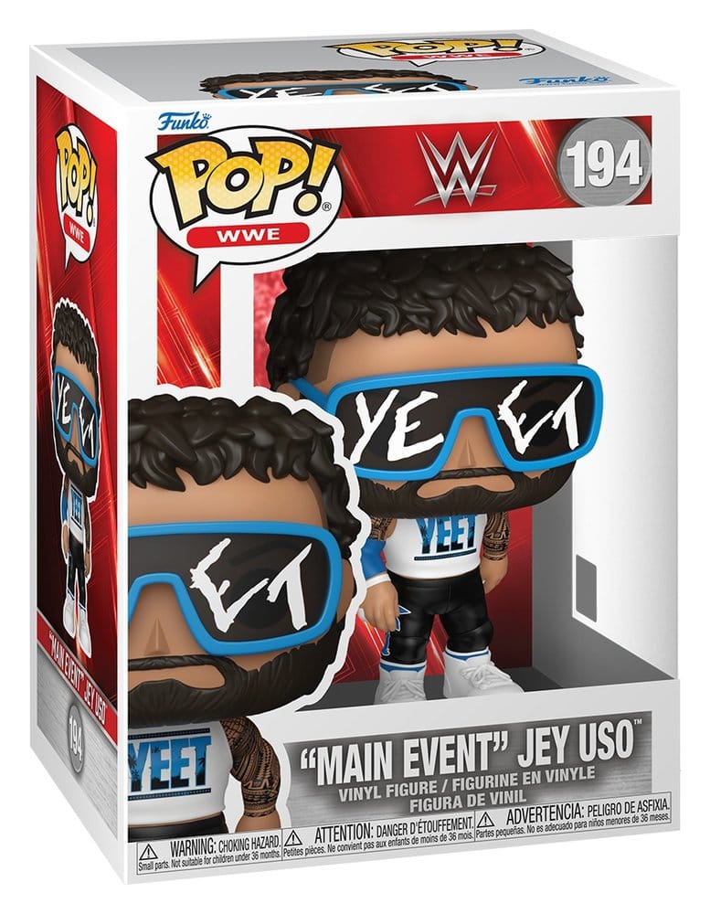 WWE-POP! Vinylfiguur "Main Event" Jey Uso 9 cm