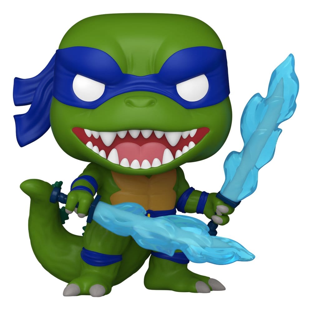 Godzilla x Turtles POP! Animatie vinylfiguur Leonardo X Godzilla 9 cm