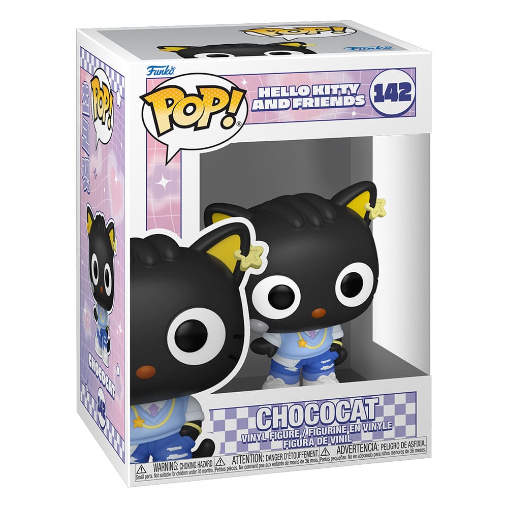 Hallo Kitty en Vrienden POP! Animatie Vinylfiguur Chococat (K-Pop Outfit) 9 cm