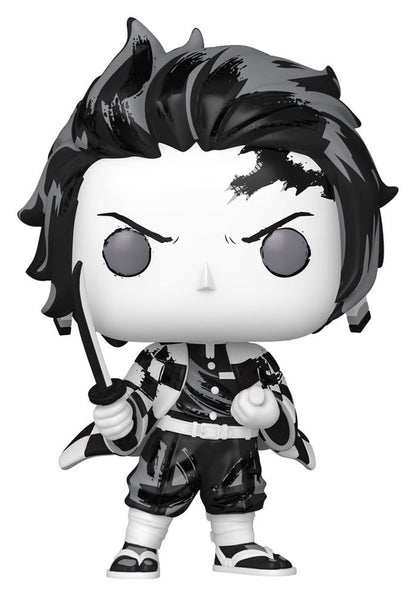 Demon Slayer: Kimetsu geen Yaiba POP! Animatie vinylfiguren Tanjiro (Sumi-inkt) 9 cm