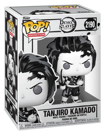 Demon Slayer: Kimetsu geen Yaiba POP! Animatie vinylfiguren Tanjiro (Sumi-inkt) 9 cm