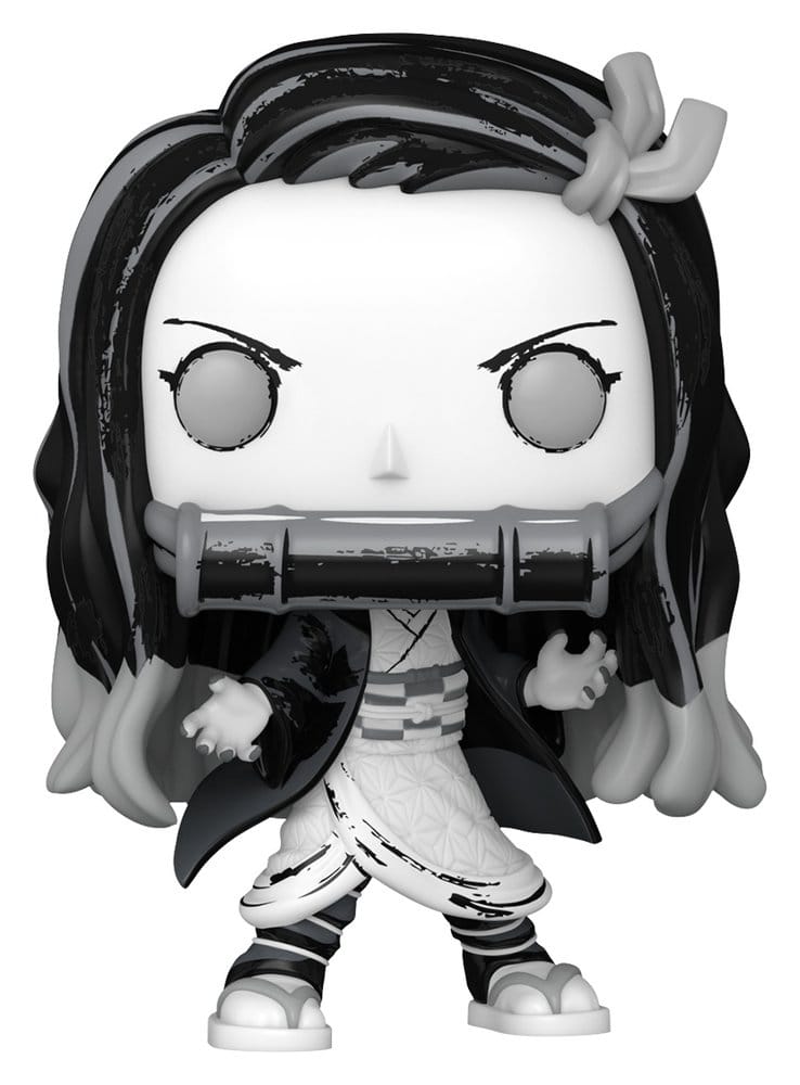 Demon Slayer: Kimetsu geen Yaiba POP! Animatie vinylfiguren Nezuko (Sumi-inkt) 9 cm