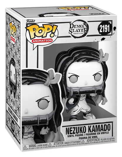 Demon Slayer: Kimetsu geen Yaiba POP! Animatie vinylfiguren Nezuko (Sumi-inkt) 9 cm