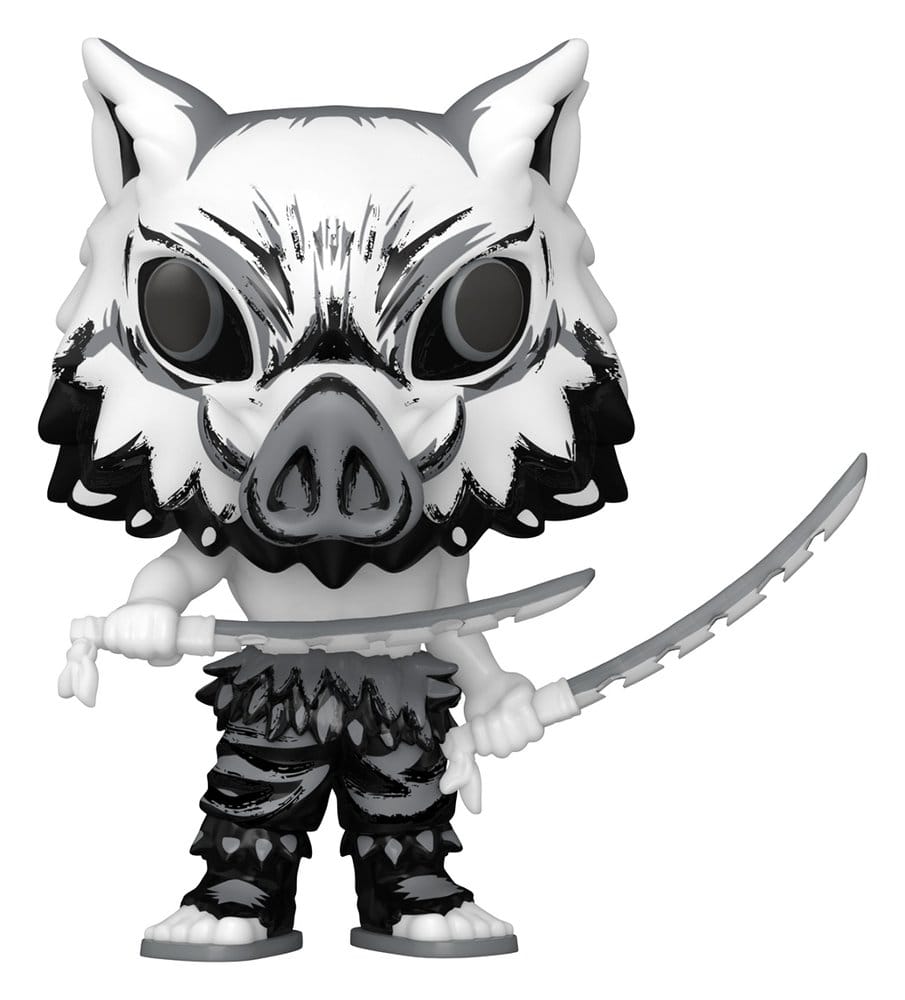 Demon Slayer: Kimetsu geen Yaiba POP! Animatie vinylfiguren Inosuke (Sumi-inkt) 9 cm