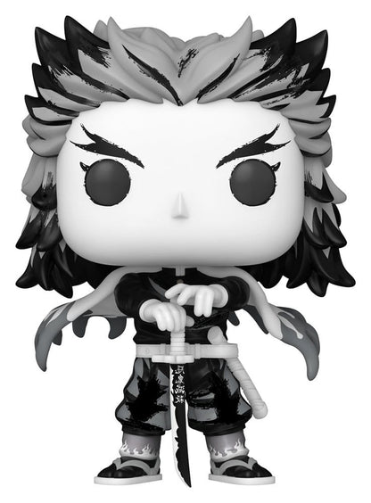 Demon Slayer: Kimetsu geen Yaiba POP! Animatie vinylfiguren Rengoku (Sumi-inkt) 9 cm