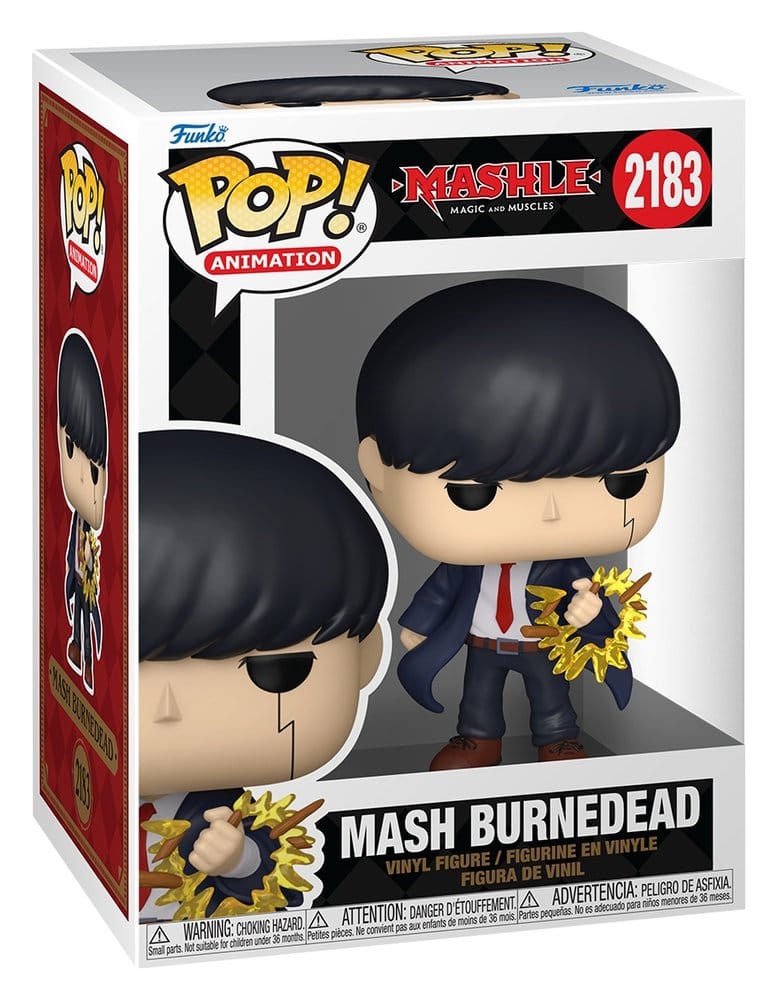 Mashle POP! Animatie Vinylfiguur Mash Burnedead 9 cm