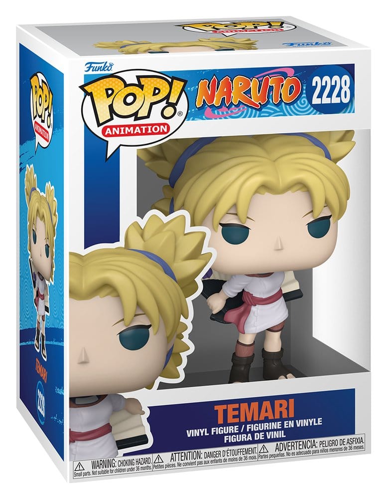 Naruto Klassieke POP! Animatie vinylfiguur Temari 9 cm