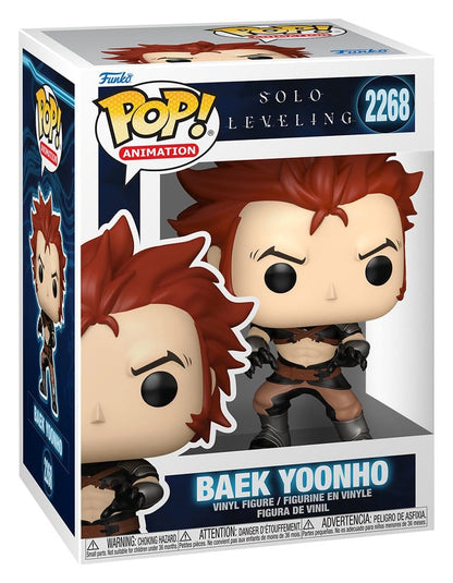 Solo-nivellerende POP! Animatie vinylfiguur Baek Yoonho 9 cm
