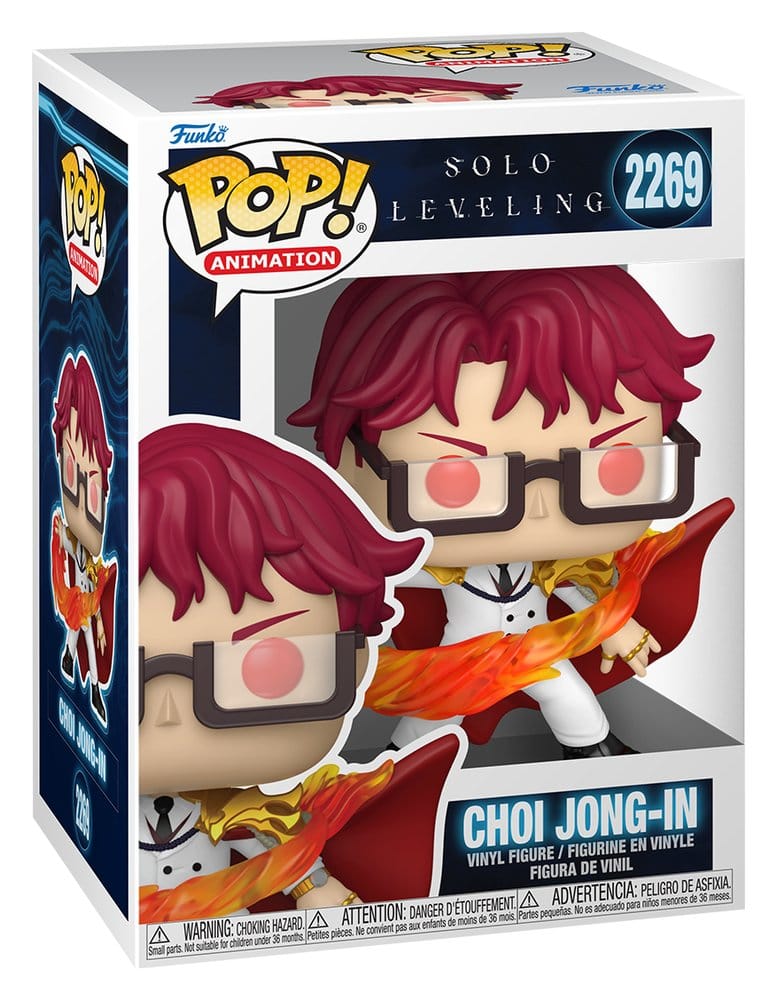 Solo-nivellerende POP! Animatie vinylfiguur Choi Jong-in 9 cm