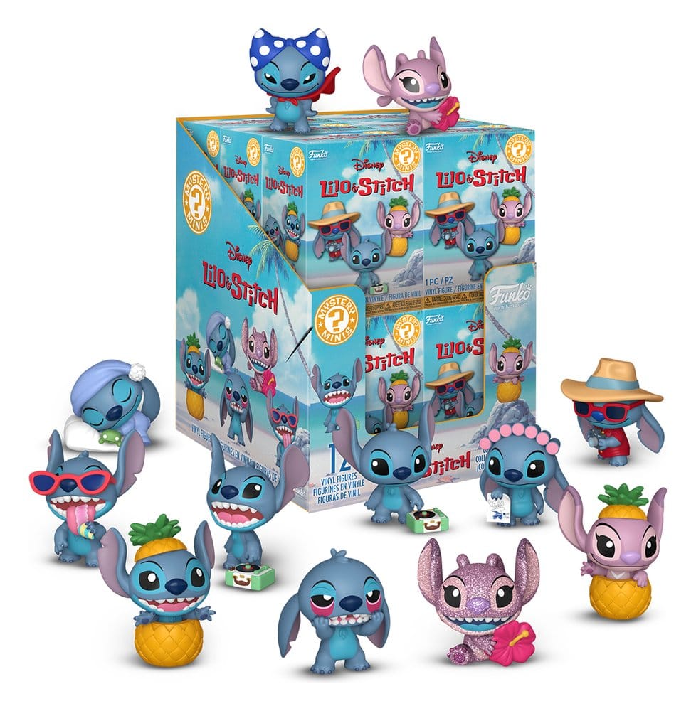 Lilo & Stitch Minifiguren PDQ 5 cm display (12)