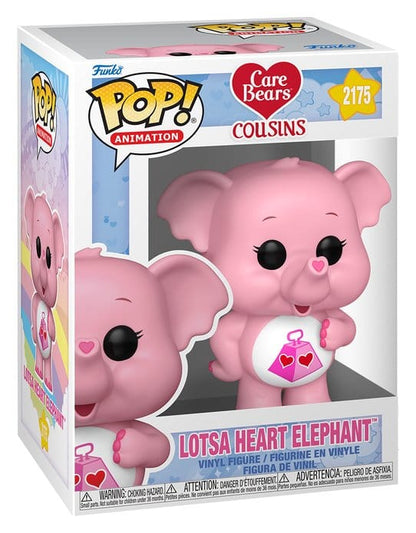 De Troetelbeertjes POP! Animatie vinylfiguur Lotsa Heart Olifant 9 cm