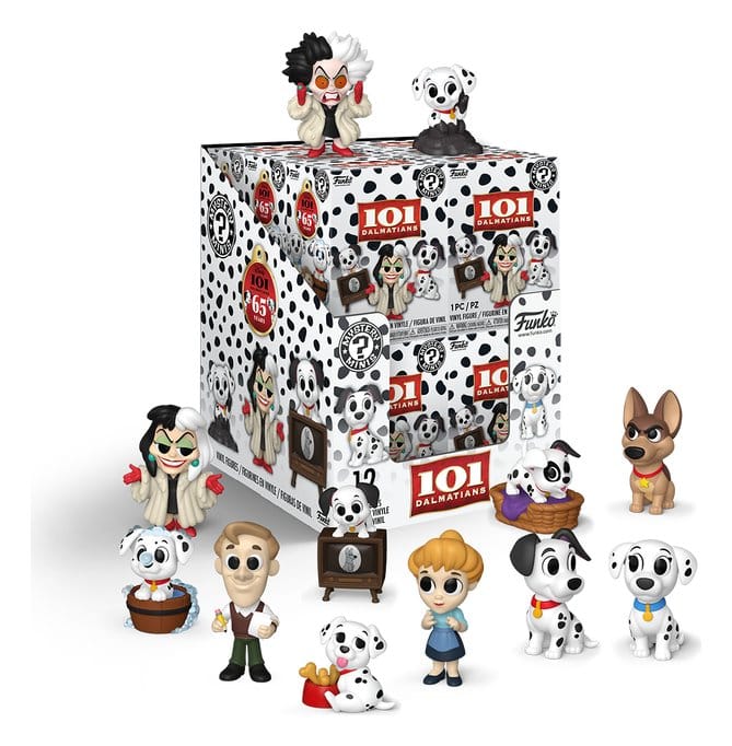Honderd en één Dalmatiërs minifiguren PDQ 5 cm display (12)