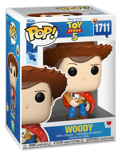 Toy Story 5 POP! Disney Vinylfiguren Woody 9 cm