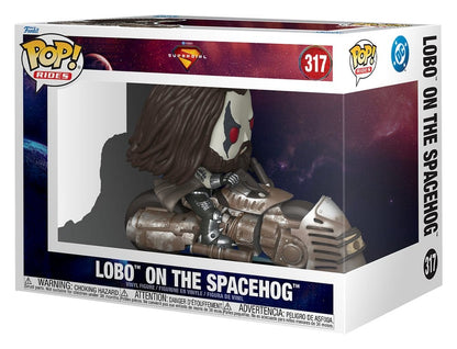 Supergirl (2026) POP! Rides Vinylfiguur Lobo op de Spacehog 15 cm