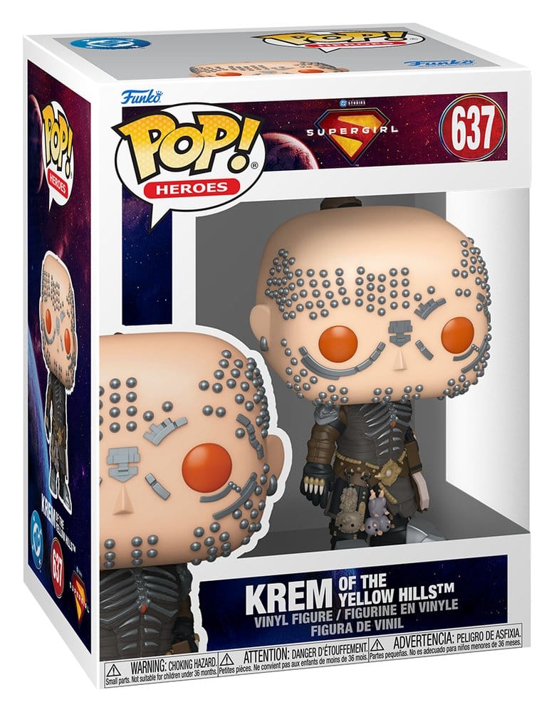 Supergirl (2026) POP! Vinylfiguur Krem van de Gele Heuvels 9 cm