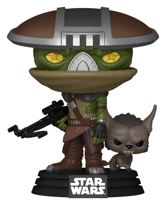 Star Wars: The Mandalorian en Grogu POP! & Buddy Vinylfiguur Embo & Keibu 9 cm