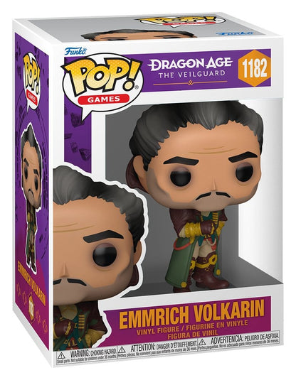 Dragon Age: De Veilguard POP! Games Vinylfiguur Emmrich Volkarin 9 cm