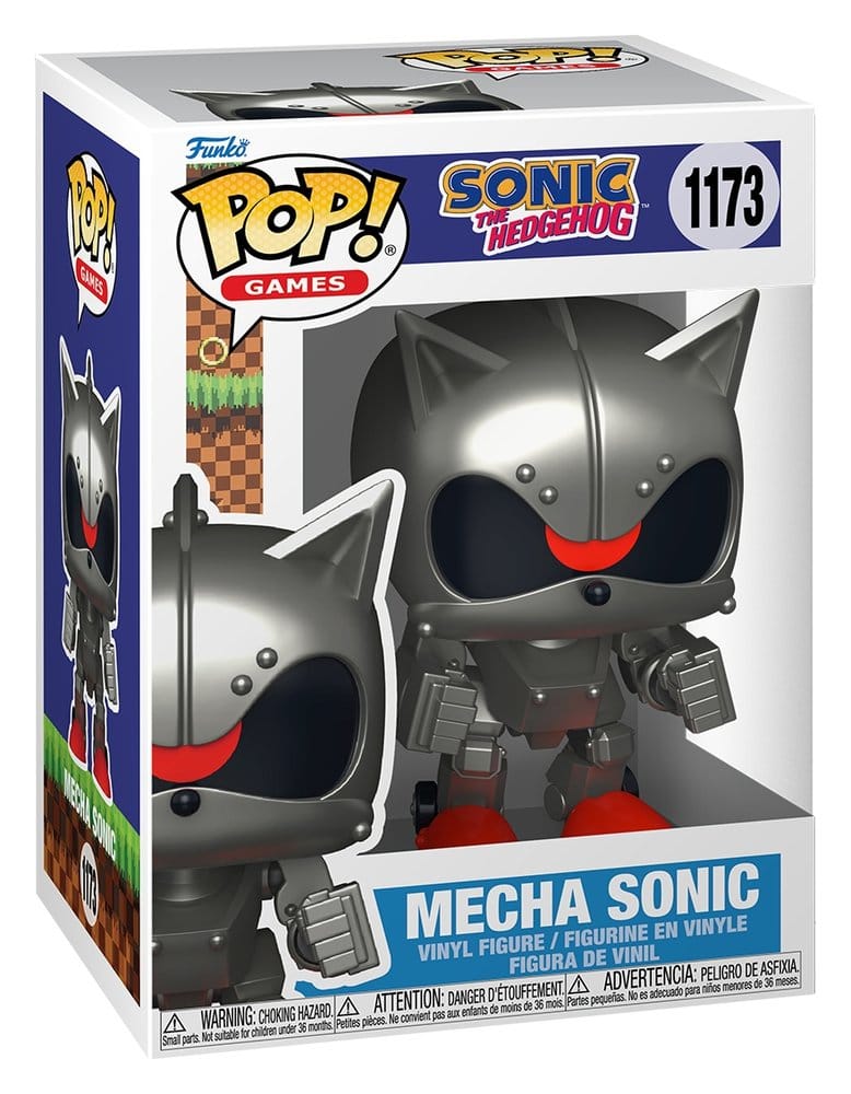 Sonic - The Hedgehog POP! Films Vinylfiguren Mecha Sonic 9 cm