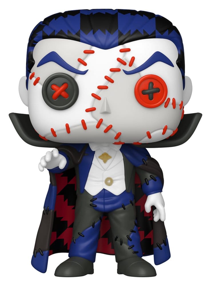 Universele Monsters Patchwork POP! Films Vinylfiguur Dracula 9 cm