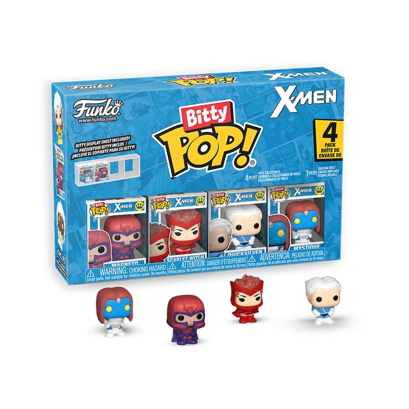 X-Men beetje POP! Vinylfiguur 4-pack Magneto 2,5 cm