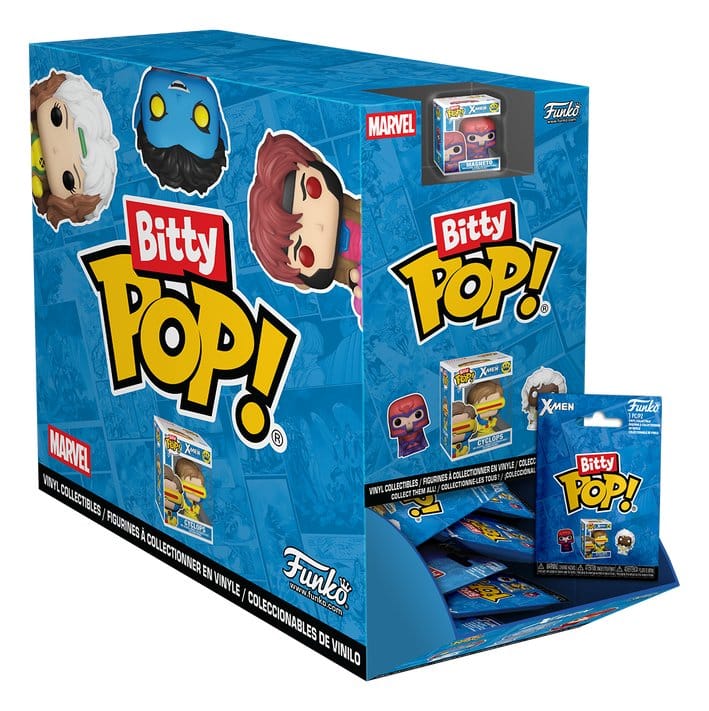X-Men beetje POP! Vinyl Figuurdisplay (32) PDQ 2,5 cm