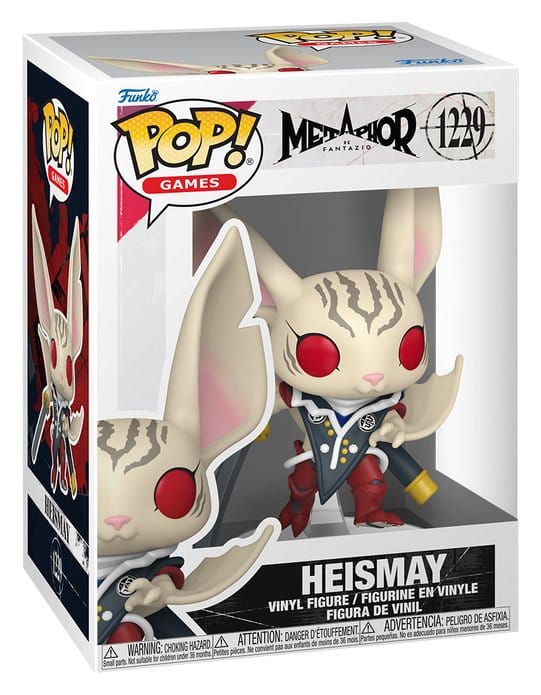 Metafoor: ReFantazio POP! Games Vinylfiguur Heismay 9 cm