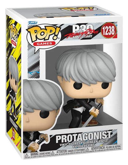 Persoon 4 POP! Games Vinyl Figuur Protagonist (Yu) 9 cm