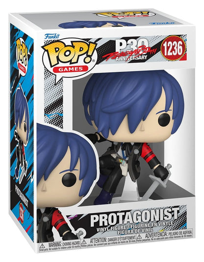 Persoon 3 POP! Games Vinylfiguur Mannelijke hoofdrolspeler (Makoto) 9 cm