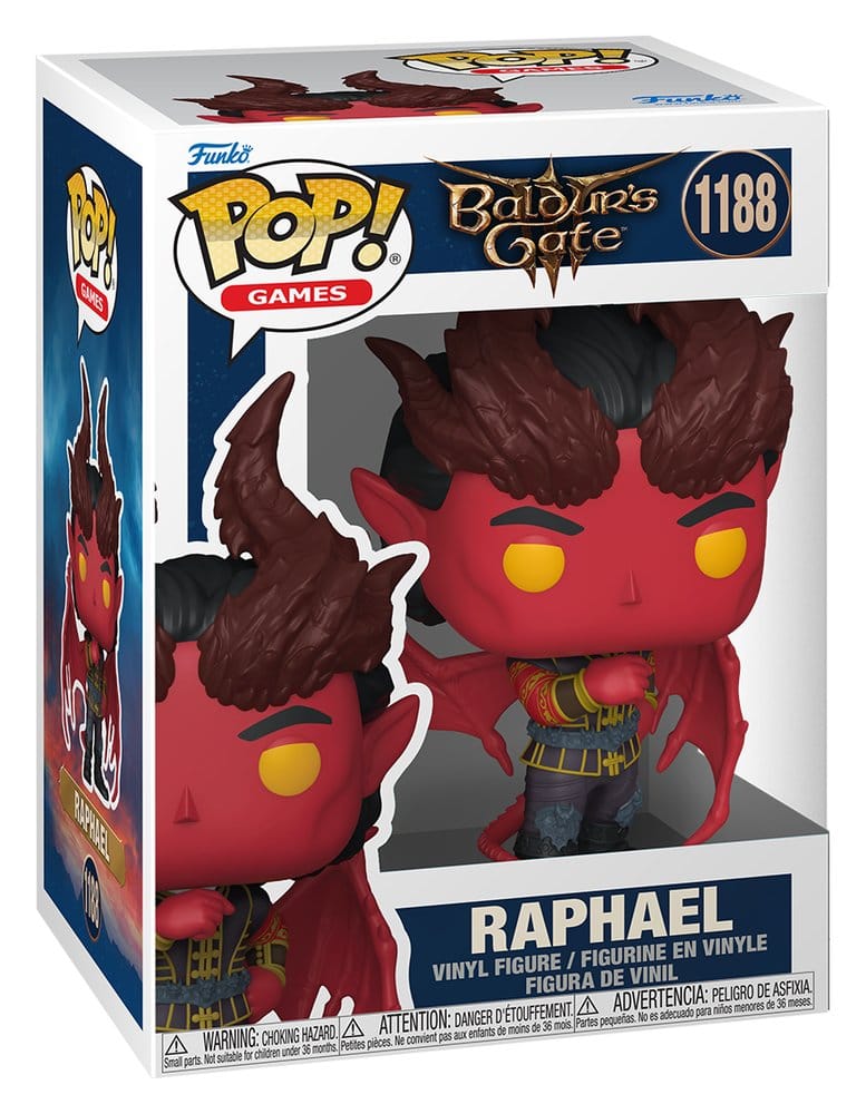 Baldur's Gate POP! Games Vinylfiguur Raphael 9 cm
