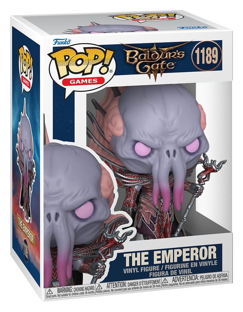 Baldur's Gate POP! Games Vinylfiguur De Keizer 9 cm