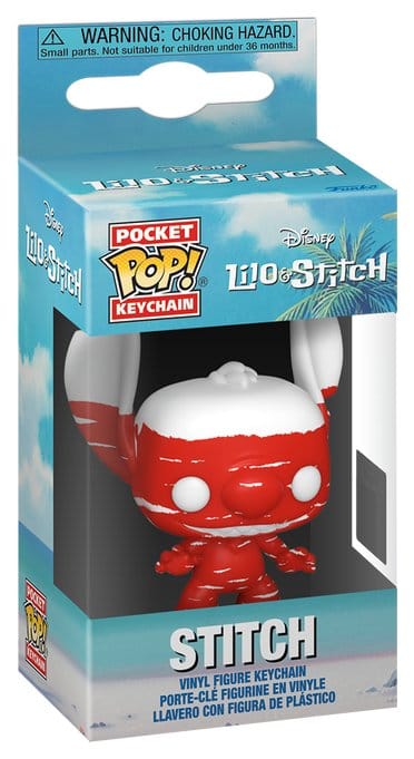 Lilo$ Stitch Pocket POP! Vinyl sleutelhangers 4 cm weergave van steekslechtheidsniveau (12)